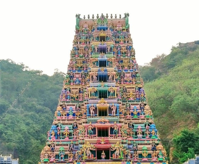 Mookambika Sringeri Horanadu Trip - emple gopura