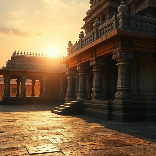 The Best Temple Tour Packages in Karnataka - morning temple view